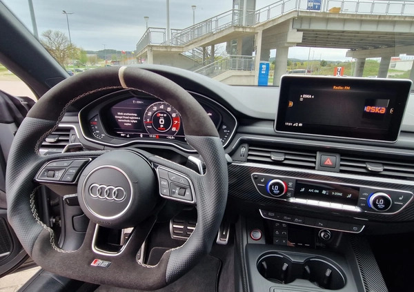 Audi RS5 cena 239000 przebieg: 72000, rok produkcji 2018 z Gdańsk małe 781